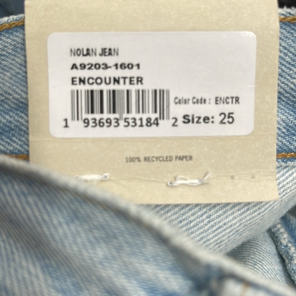 Agolde Nolan Encounter High Waist Jeans - NWT - Picture 5 of 6